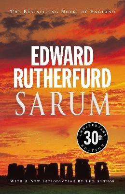 Sarum: 30th anniversary edition of the bestselling novel of England - Edward Rutherfurd - cover
