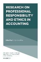 Research on Professional Responsibility and Ethics in Accounting - cover