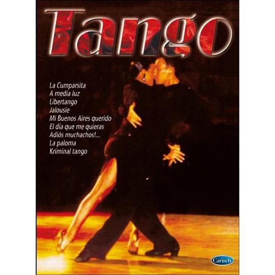  Tango - Pianoforte, Canto e Chitarra - raccolta di spartiti - copertina