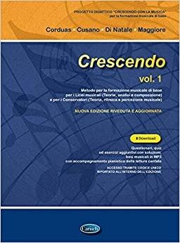 Crescendo. Vol. 1 - Anna Maria Corduas,Aldo Cusano,Tina Di Natale - copertina