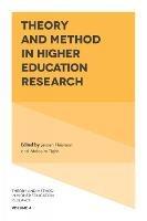 Theory and Method in Higher Education Research - cover