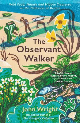 The Observant Walker: Wild Food, Nature and Hidden Treasures on the Pathways of Britain - John Wright - cover
