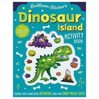 Balloon Sticker Activity Books - Dinosaur Island - cover