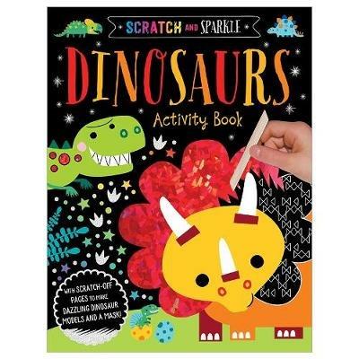 Scratch and Sparkle - Dinosaurs Activity Book - cover