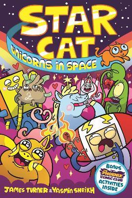 Star Cat: Unicorns in Space! (a Phoenix Comic Book) - James Turner - cover
