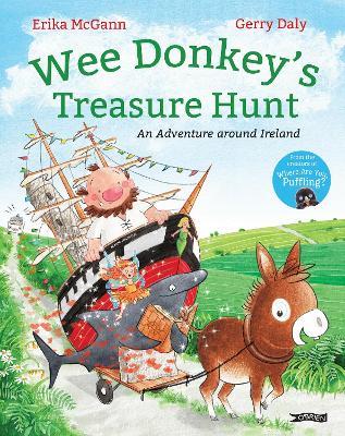Wee Donkey's Treasure Hunt: An adventure around Ireland - Erika McGann - cover