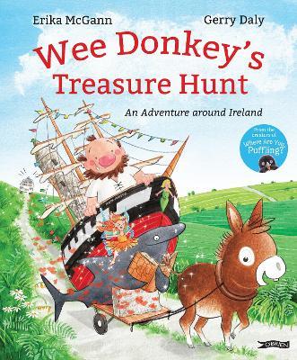 Wee Donkey's Treasure Hunt: An adventure around Ireland - Erika McGann - cover