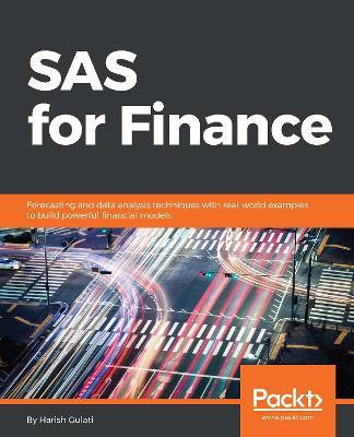 SAS for Finance - Harish Gulati - cover