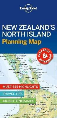Lonely Planet New Zealand's North Island Planning Map - Lonely Planet - cover