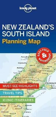 Lonely Planet New Zealand's South Island Planning Map - Lonely Planet - cover