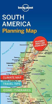Lonely Planet South America Planning Map - Lonely Planet - cover