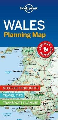 Lonely Planet Wales Planning Map - Lonely Planet - cover