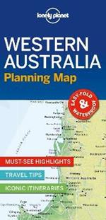 Lonely Planet Western Australia Planning Map