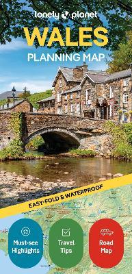 Lonely Planet Wales Planning Map - Lonely Planet - cover