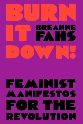 Burn It Down!: Feminist Manifestos for the Revolution - Breanne Fahs - cover