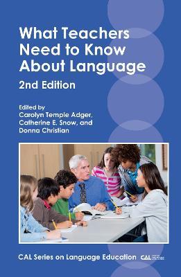 What Teachers Need to Know About Language - cover