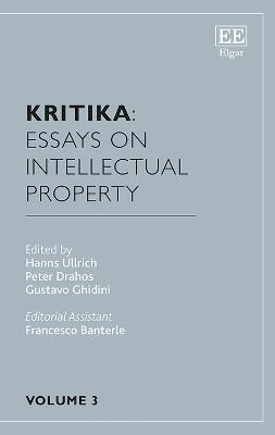 Kritika: Essays on Intellectual Property: Volume 3 - cover