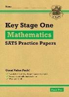 KS1 Maths SATS Practice Papers: Pack 2 (for end of year assessments) - CGP Books - cover