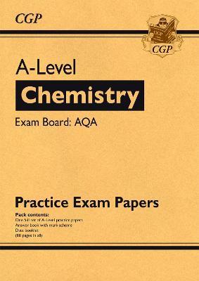 A-Level Chemistry AQA Practice Papers - CGP Books - cover