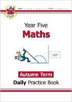 KS2 Maths Year 5 Daily Practice Book: Autumn Term - CGP Books - cover