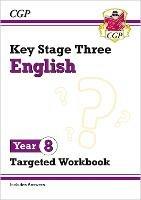 KS3 English Year 8 Targeted Workbook (with answers) - CGP Books - cover