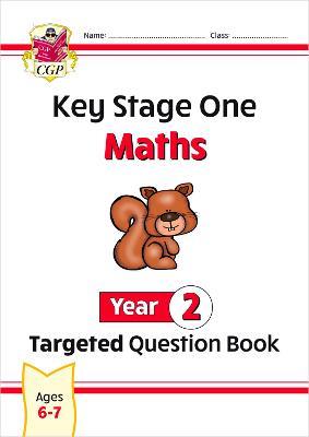 KS1 Maths Year 2 Targeted Question Book - CGP Books - cover