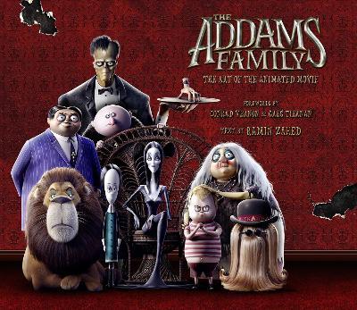 The Addams Family: The Art of the Animated Movie - Ramin Zahed - cover