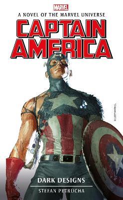 Marvel Novels - Captain America: Dark Designs - Stefan Petrucha - cover