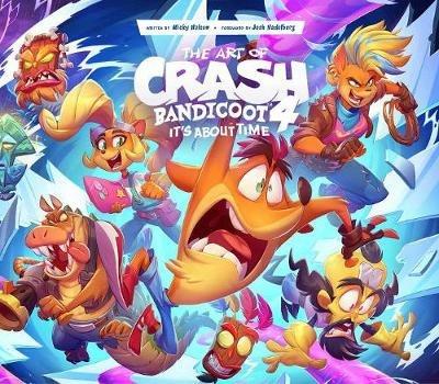 The Art of Crash Bandicoot 4: It's About Time - cover