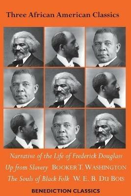 Three African American Classics: Narrative of the Life of Frederick Douglass, Up from Slavery: An Autobiography, The Souls of Black Folk - Frederick Douglass,W E B Du Bois,Booker T Waskington - cover