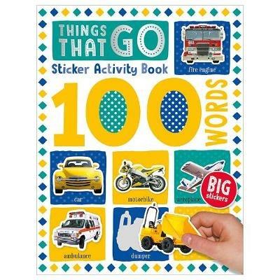 100 Things That Go Words Sticker Activity - Make Believe Ideas - cover