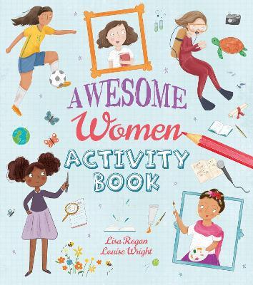 Awesome Women Activity Book - Lisa Regan - cover