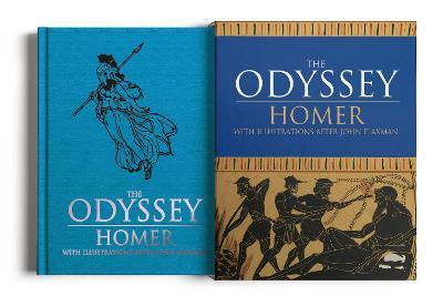 The Odyssey: With Illustrations After John Flaxman - Homer - cover