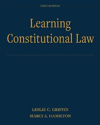 Learning Constitutional Law - cover