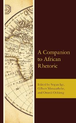 A Companion to African Rhetoric - cover
