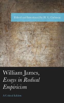 William James, Essays in Radical Empiricism - cover