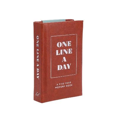 Luxe One Line a Day: A Five-Year Memory Book - Chronicle Books - cover