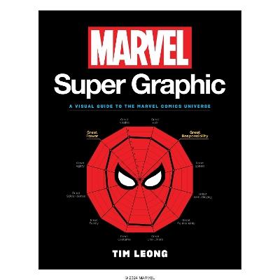 Marvel Super Graphic: A Visual Guide to the Marvel Comics Universe - Tim Leong - cover