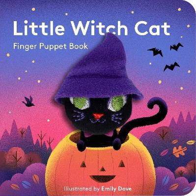 Little Witch Cat: Finger Puppet Book - cover