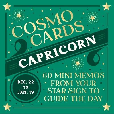 Cosmo Cards: Capricorn: 60 Mini Memos from Your Star Sign to Guide the Day - Randi Ocena - cover