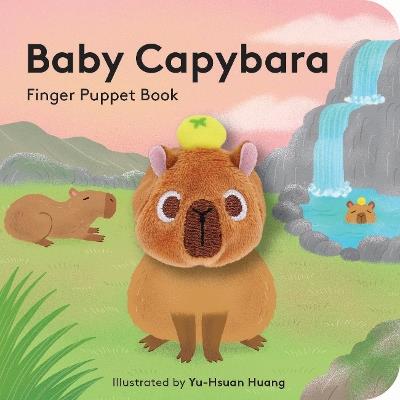 Baby Capybara: Finger Puppet Book - cover
