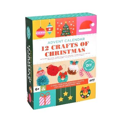12 Crafts of Christmas Advent Calendar - Petit Collage - cover