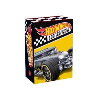 Hot Wheels Postcard Box: 100 Collectible Postcards - Mattel - cover