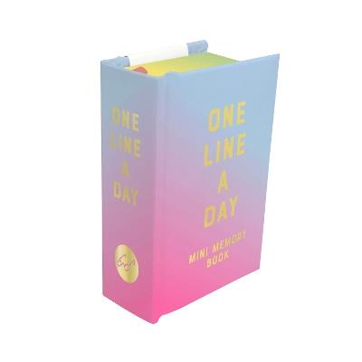 Radiant Glow Mini One Line a Day: A One-Year Memory Book - Chronicle Books - cover