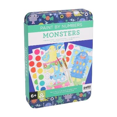 Paint by Numbers: Monsters - Petit Collage - cover