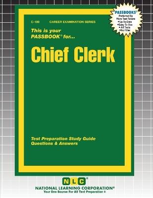 Chief Clerk - cover