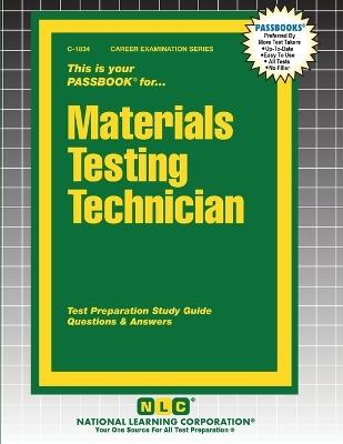 Materials Testing Technician - cover