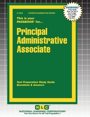 Principal Administrative Associate - cover