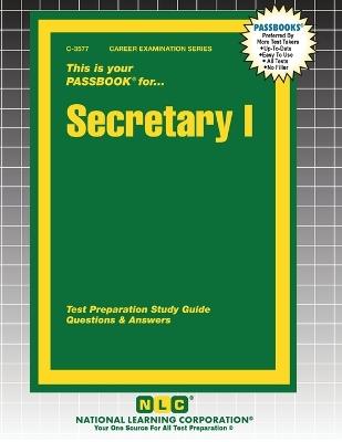 Secretary I - cover
