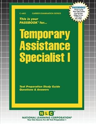 Temporary Assistance Specialist I - cover